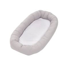 BabyDan Dětské hnízdo Cuddle Nest, Light grey