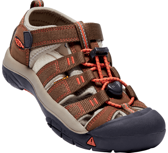 KEEN Newport H2 Jr, Dark Earth/Spicy Orange