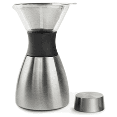 Asobu Pour Over elegantní přenosný kávovar - stříbrný