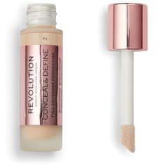 Makeup Revolution Krycí make-up s aplikátorem Conceal & Define (Makeup Conceal and Define) 23 ml (Odstín F7)