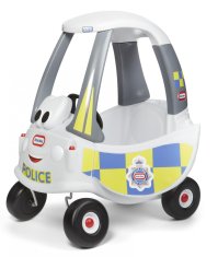 Little Tikes Cozy Coupe - šedé policejní auto