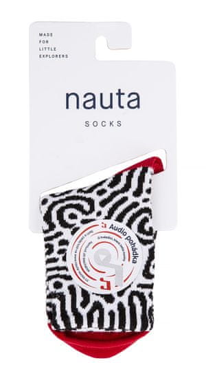 nauta socks dětské ponožky Brain coral s audio pohádkou