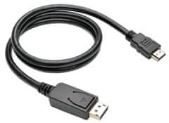 C-Tech Kabel DisplayPort/HDMI, 1 m, černý CB-DP-HDMI-10