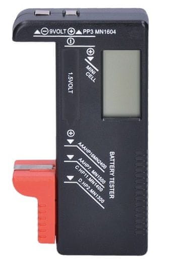 Solight Tester baterií pro 1,5V a 9V baterie (V27)