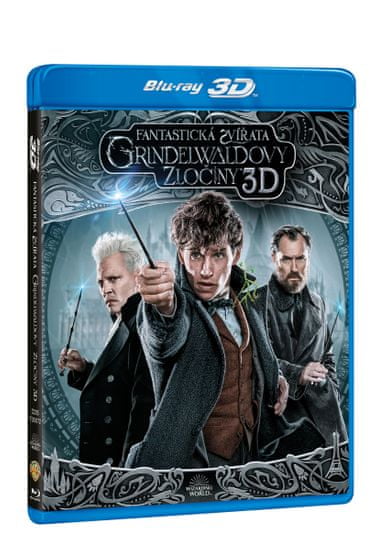 Fantastická zvířata: Grindelwaldovy zločiny 3D+2D (2 disky)