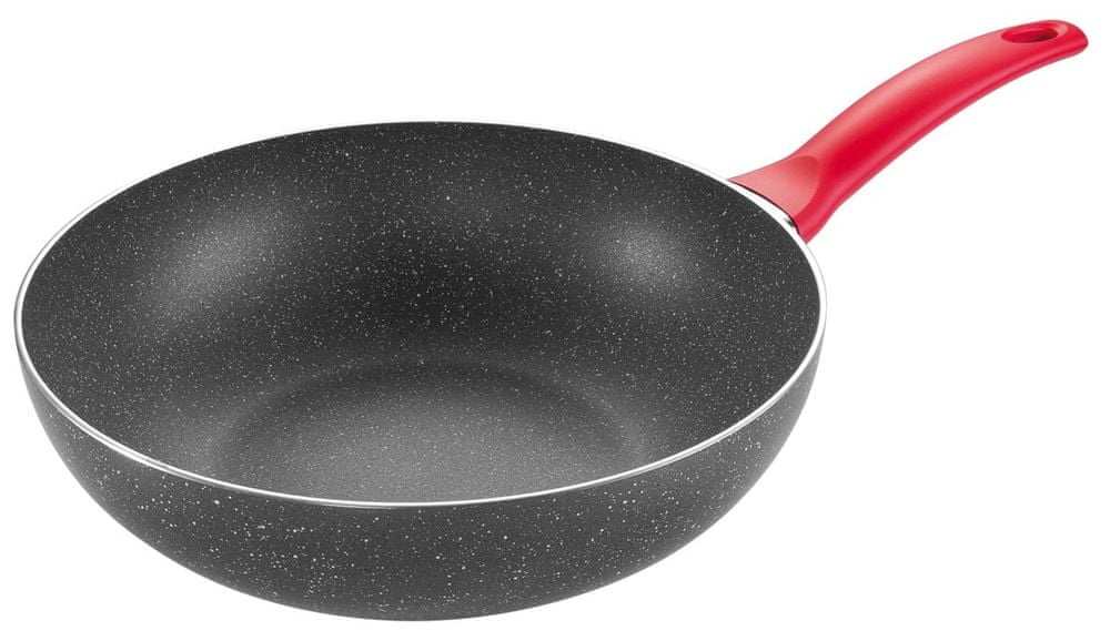 Tescoma Wok MANICO ROSSO ø 28 cm