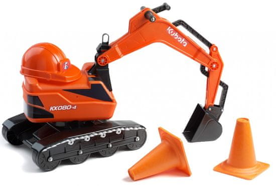 Falk Bagr odrážedlo Kubota KX080-4 s helmou