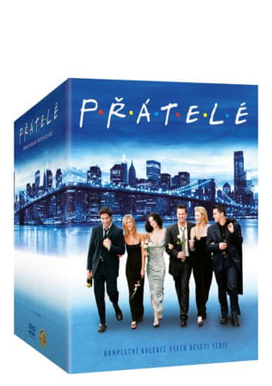 Přátelé - Komplet 1-10. série (39DVD - Viva balení)