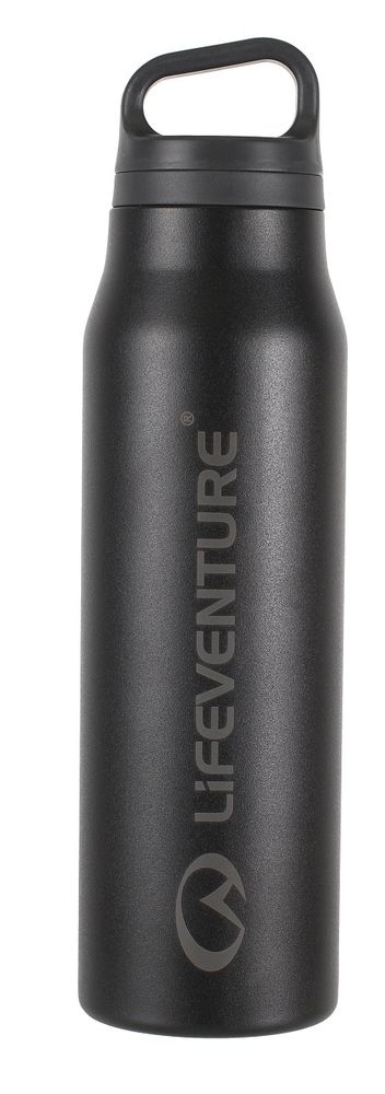 Lifeventure Hot & Cold Vacuum Flask Black