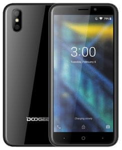 Doogee X50L, levný dostupný telefon, kompaktní, nízká cena, Android.