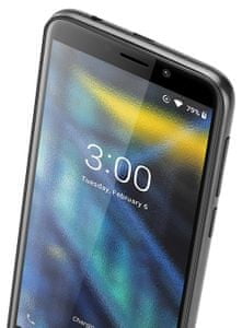 Doogee X50L, 4G připojení, rychlé prohlížení webu.