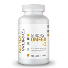 NutriWorks Strong Omega 3 120 kapslí 