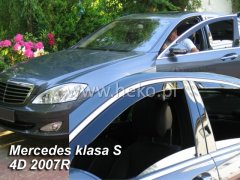 HEKO Ofuky oken Mercedes S-Class 2005-2013 (přední, W221)