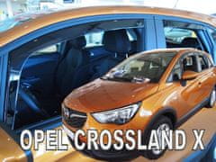 HEKO Ofuky oken Opel Crossland X 2017- (4 díly)