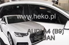 HEKO Ofuky oken Audi A4 2016- (4 díly, sedan)