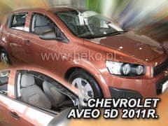 HEKO Ofuky oken Chevrolet Aveo 2011-2015 (přední)