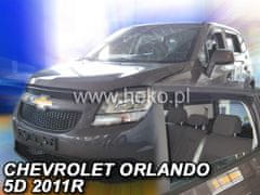 HEKO Ofuky oken Chevrolet Orlando 2011-2018 (4 díly)