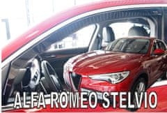 HEKO Ofuky oken Alfa Romeo Stelvio 2017- (přední)