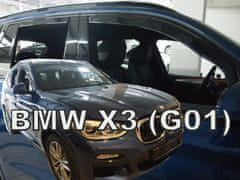 HEKO Ofuky oken BMW X3 2017- (díly, G01)