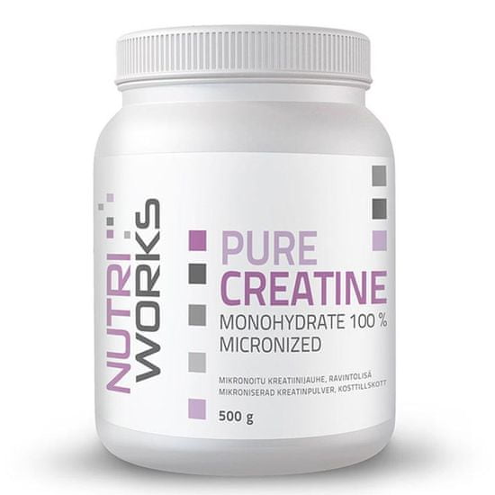 NutriWorks Pure Creatine Monohydrate 500 g