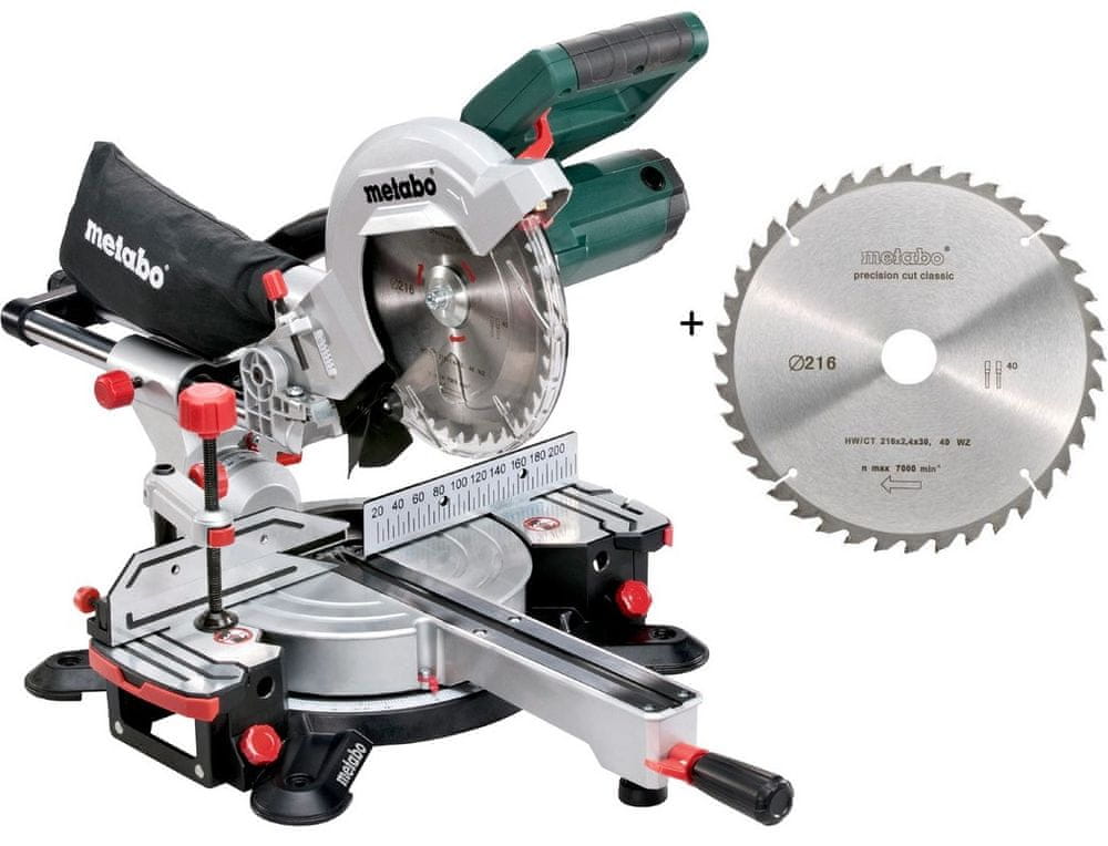 Metabo KGS 216 M + kotouč 628060 - rozbaleno