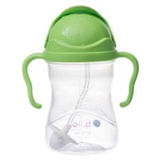 b.box Sippy cup hrneček s brčkem zelená 240ml