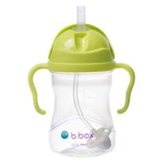 b.box Sippy cup hrneček s brčkem světle zelená 240ml