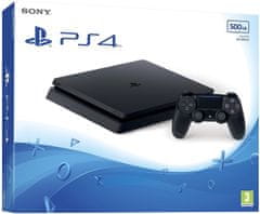 Sony Playstation 4 Slim - 500GB, (PS719407775) - zánovní