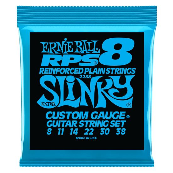 Ernie Ball 2238 RPS-8 Slinky Nickel Wound .008 - .038 struny na elektrickou kytaru