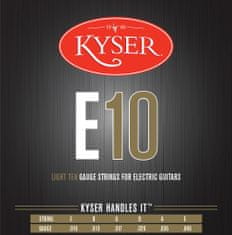 Kyser USA LIGHT E10 Nickel Wound .010-.046 struny na elektrickou kytaru - 1ks