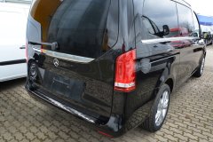 Avisa Ochranná lišta hrany kufru Mercedes V-Class 2014- (W447, tmavá, matná, 116cm)