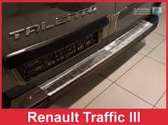 Avisa Ochranná lišta hrany kufru Renault Trafic 2014- (matná)