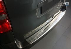 Avisa Ochranná lišta hrany kufru Peugeot Traveller 2016- (lakovaný nárazník, matná)