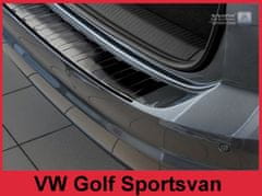 Avisa Ochranná lišta hrany kufru VW Golf VII. Sportsvan 2014-2020 (tmavá, matná)