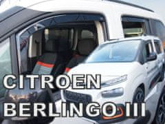 HEKO Ofuky oken Citroen Berlingo 2018- (4 díly)