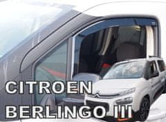 HEKO Ofuky oken Citroen Berlingo 2018- (přední)