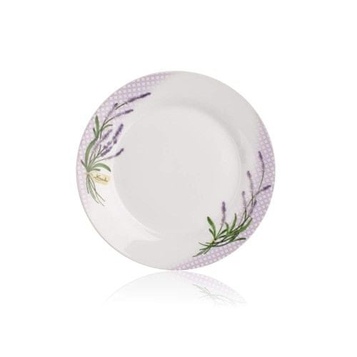 Banquet Talíř porcelánový dezertní LAVENDER 19 cm, 6 ks