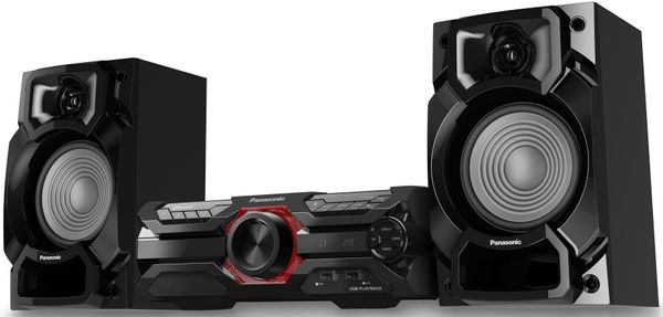 Bluetooth bezdrátový minisystém panasonics akx320 usb aux in fm s rds dj funkce max juke dj jukebox cd mechanika