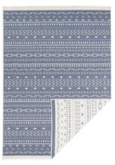 NORTHRUGS Kusový koberec Twin Supreme 103439 Kuba blue creme – na ven i na doma 80x150