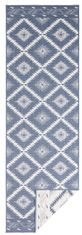 NORTHRUGS AKCE: 80x150 cm Kusový koberec Twin Supreme 103430 Malibu blue creme – na ven i na doma 80x150