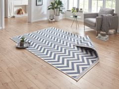 NORTHRUGS Kusový koberec Twin Supreme 103435 Palma blue creme – na ven i na doma 80x350