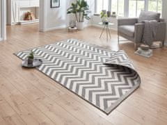 NORTHRUGS Kusový koberec Twin Supreme 103432 Palma grey creme – na ven i na doma 80x150