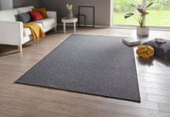 BT Carpet Ložnicová sada BT Carpet 103409 Casual dark grey (Rozměry koberců 2 díly: 67x140, 67x250)