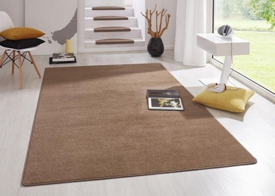 Hanse Home Kobercová sada Fancy 103008 Braun (Rozměry koberců 3 díly: 67x140 cm (2x), 67x250 cm (1x))