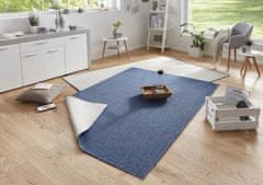 NORTHRUGS Kusový koberec Twin-Wendeteppiche 103100 blau creme – na ven i na doma 80x150