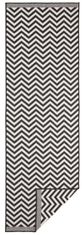 NORTHRUGS Kusový koberec Twin Supreme 103433 Palma black creme – na ven i na doma 80x250