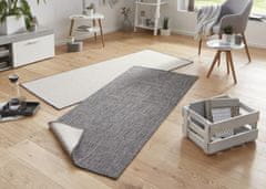 NORTHRUGS Kusový koberec Twin-Wendeteppiche 103097 grau creme – na ven i na doma 80x150