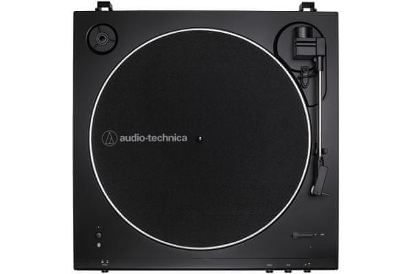 stylový gramofon audio-technica at-lp60xBT 2 rychlosti dual moving magnet hrot diamantový atn3600l phono předzesilovač hliníkový talíř