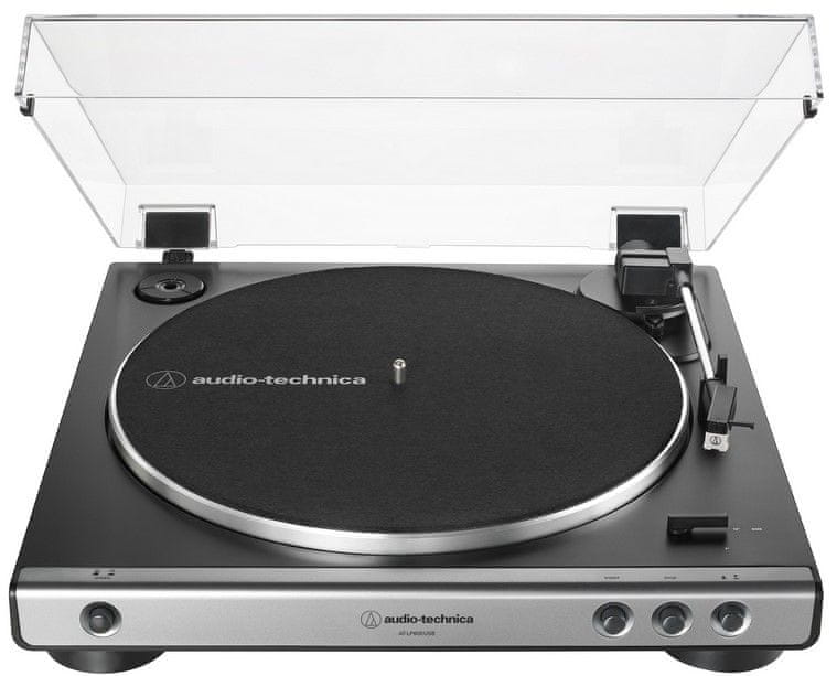 Audio-Technica AT-LP60XUSBGM, stříbrná