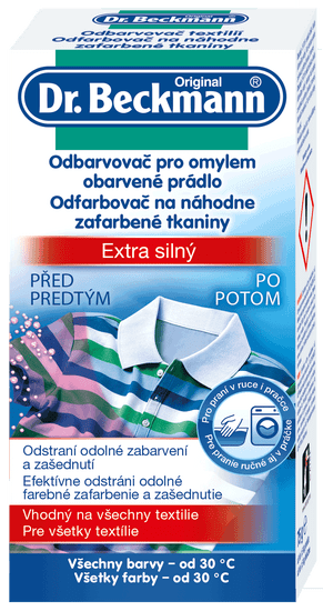 Dr. Beckmann Odbarvovač na omylem obarvené prádlo 75 g